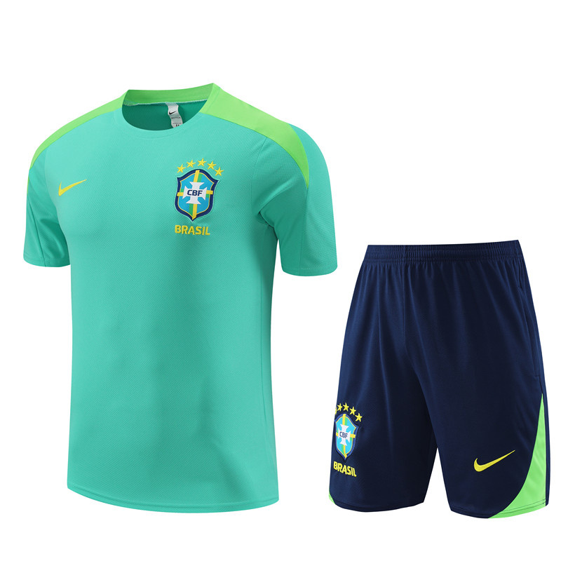 AAA Quality Brazil 23/24 Green Training Kit Jerseys